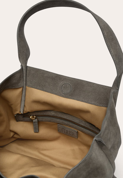 Amust taske Taupe