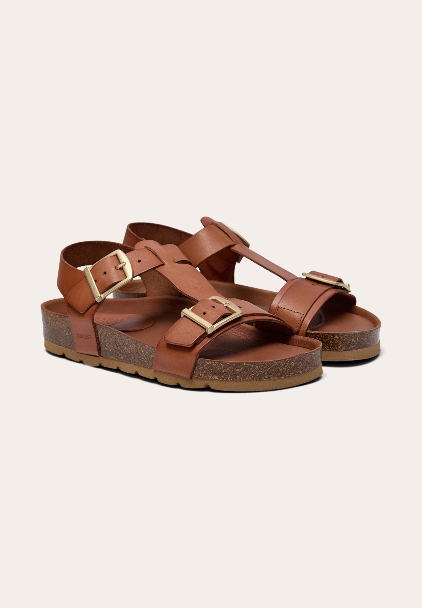Amust Alma Sandals 101 Cuero Vaqueta